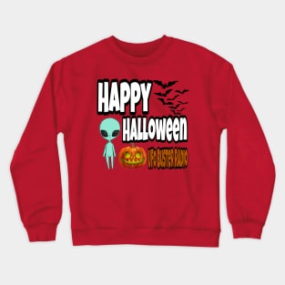 UFO Buster Radio - Alien Halloween Crewneck Sweatshirt